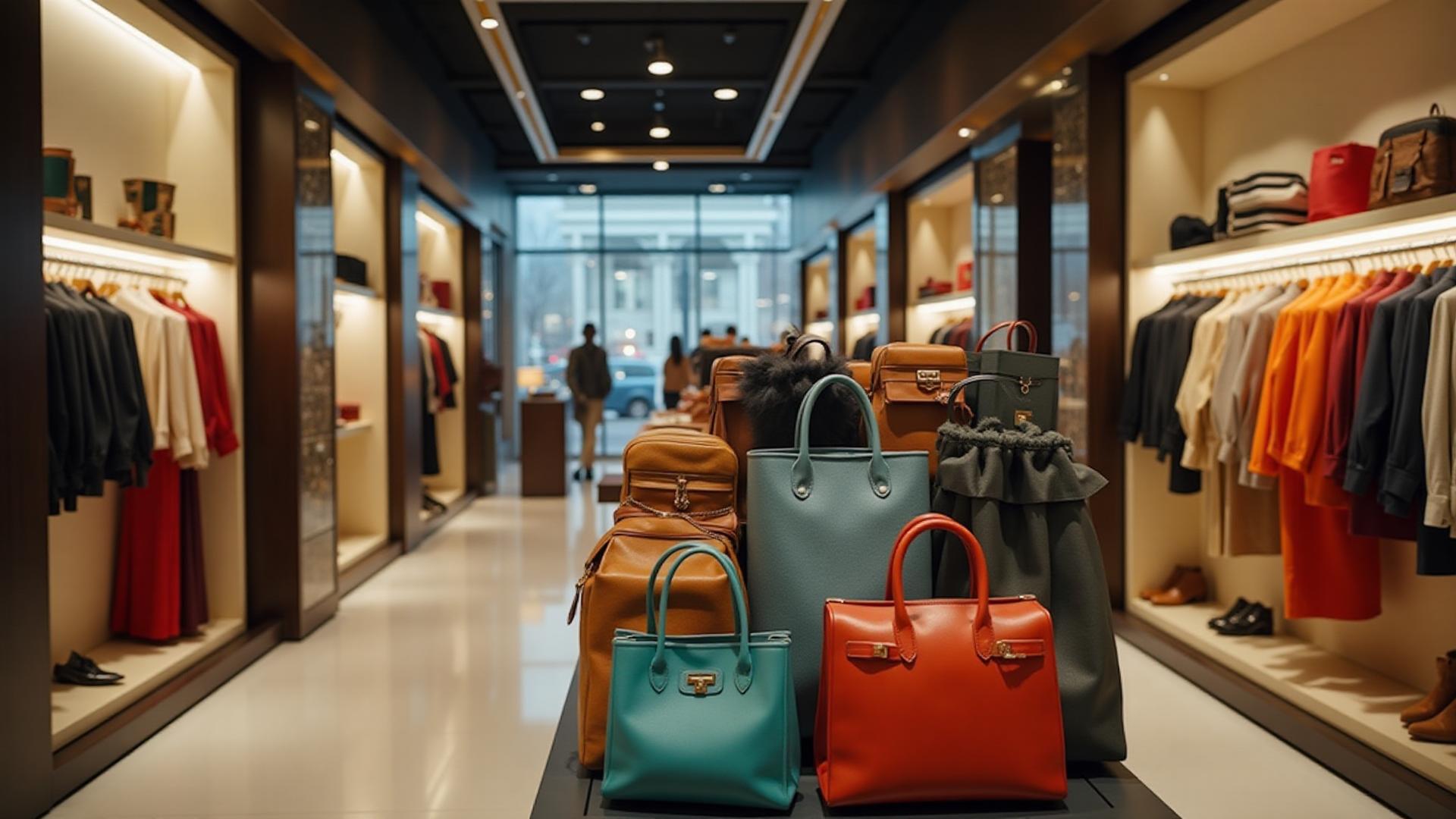 Luxury fashion from European outlets